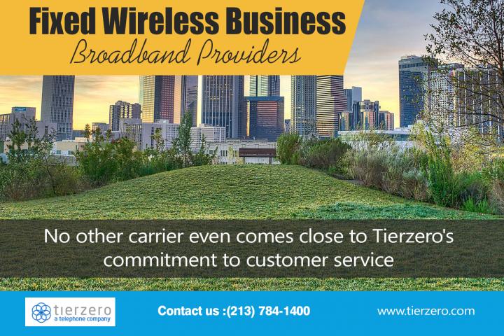 Fixed Wireless Business Broadband Providers