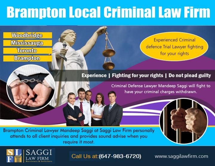 Brampton Local Criminal Law Firm