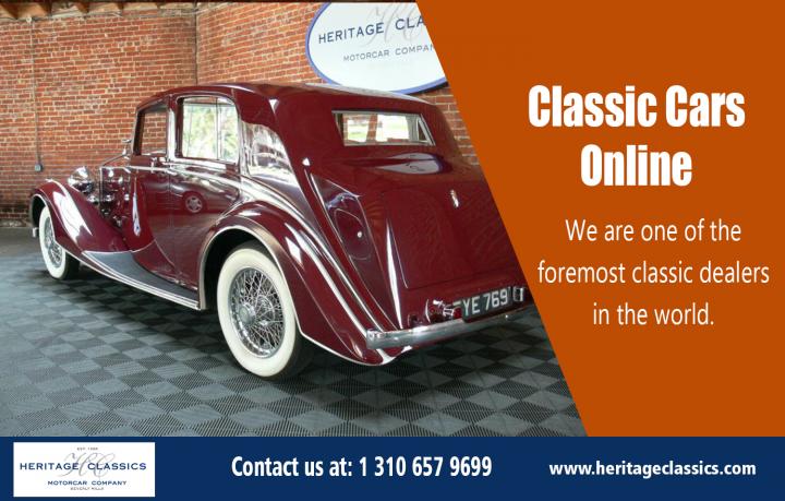 Classic cars online | http://blog.heritageclassics.com/classic-cars-online/