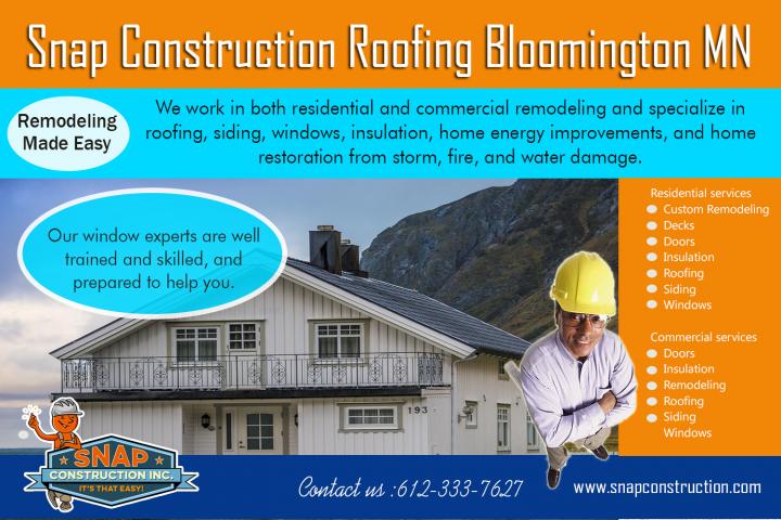Snap Construction Roofing contractors minneapolis