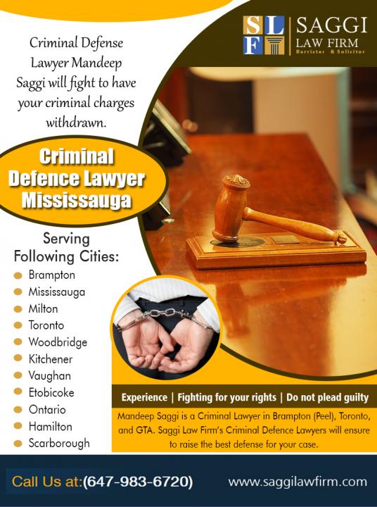 Criminal Defence Lawyer Mississauga