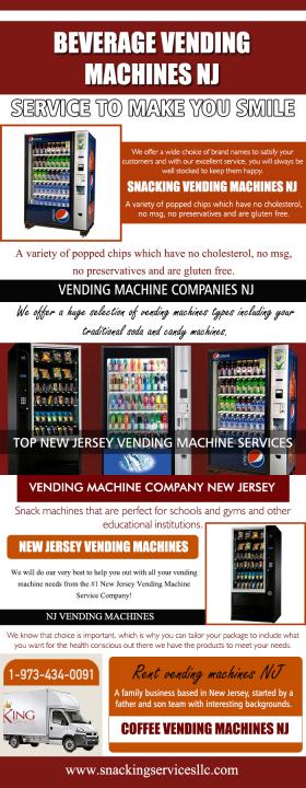 Beverage vending machines NJ