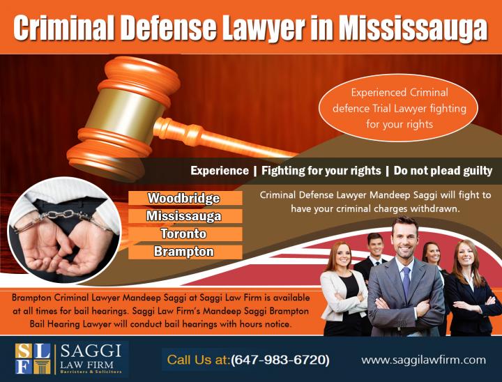 Criminal Defense Lawyer in Mississauga