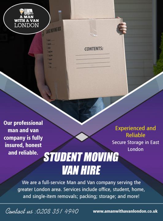 Student moving van hire