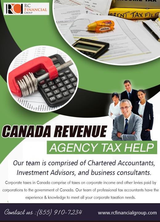 Canada revenue agency tax help
