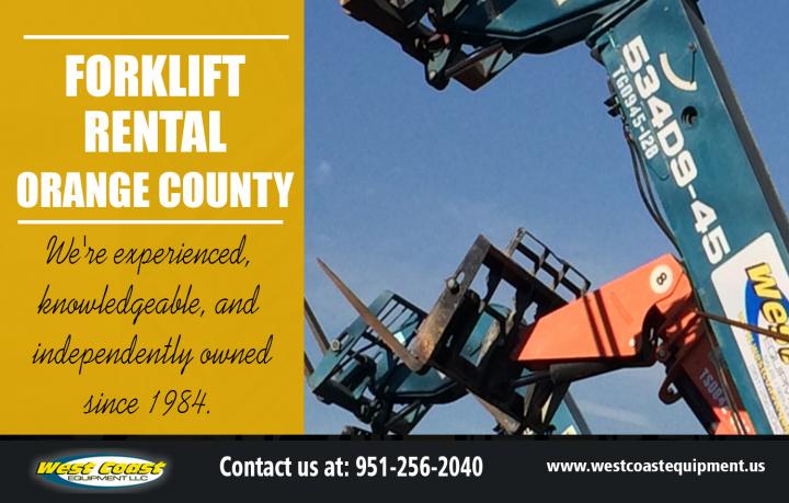 Forklift Rental in Orange County
