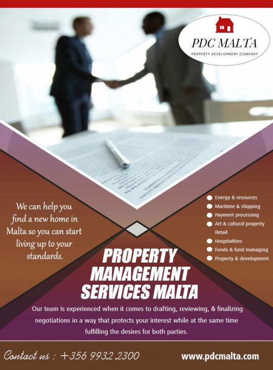 Property Management Services Malta | Call - 356 9932 2300 | pdcmalta.com