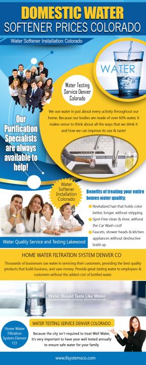 Domestic Water Softener Prices Colorado