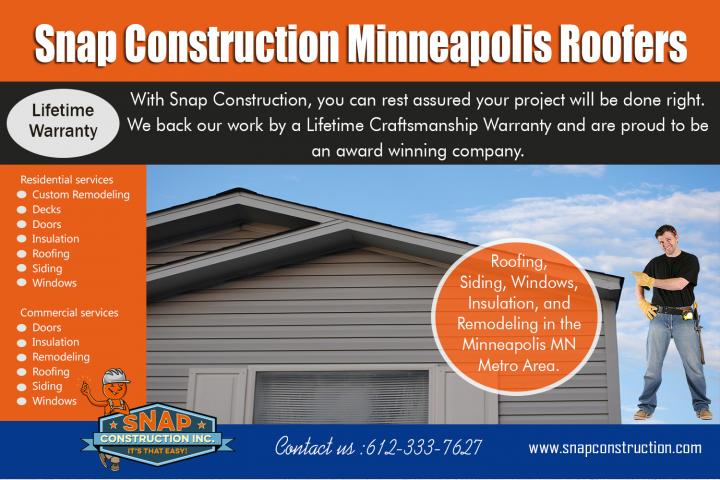 Snap Construction Roofing company minneapolis mn
