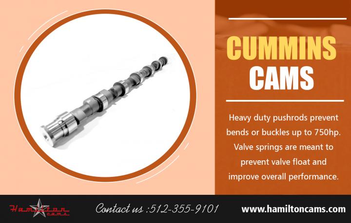 Cummins Cams | Call - 512-355-9101 | hamiltoncams.com