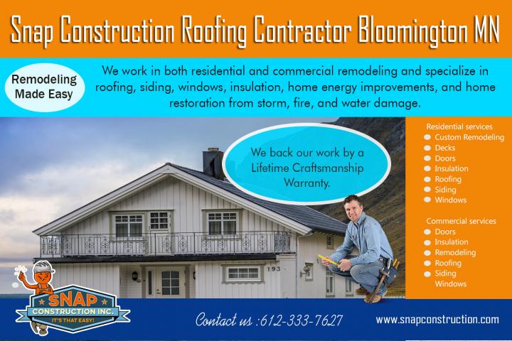 SnapConstruction roofing contractor minneapolis mn