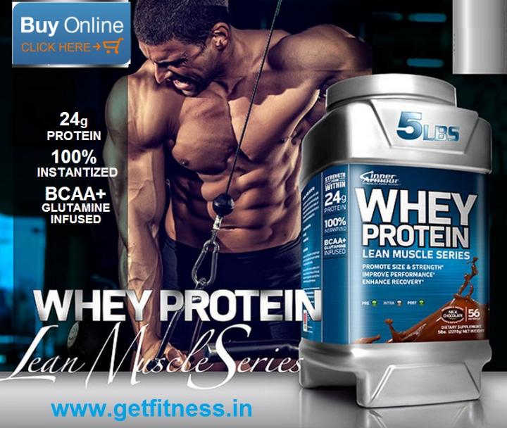 100% Instantized Inner Armour Blue Whey Protein For Muscle Building