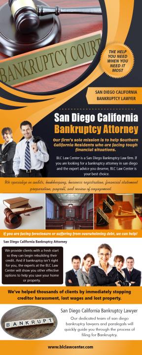 San Diego California Bankruptcy Attorney