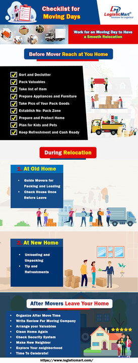 Check List for Home Shifting in Pune - LogisticMart