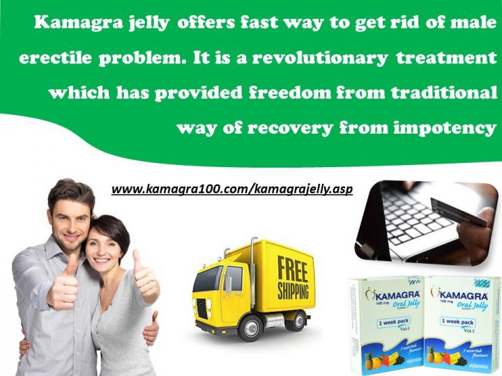 Kamagra Jelly- Wonderful Treatment for Male Erectile Problem