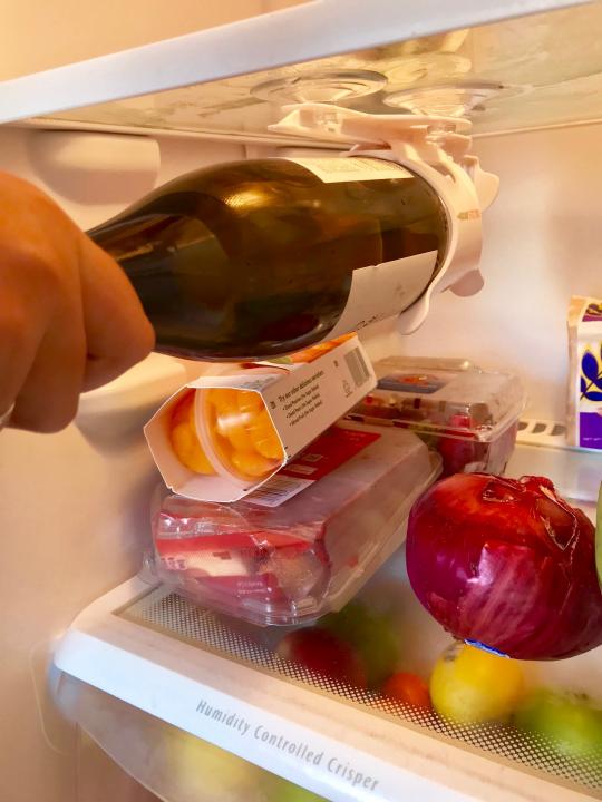 Wine Bottle Rack For Fridge